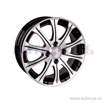 Диск литой R14 5.5J 4x100/67.1 ET35 СКАД Ганимед алмаз 103 01 05