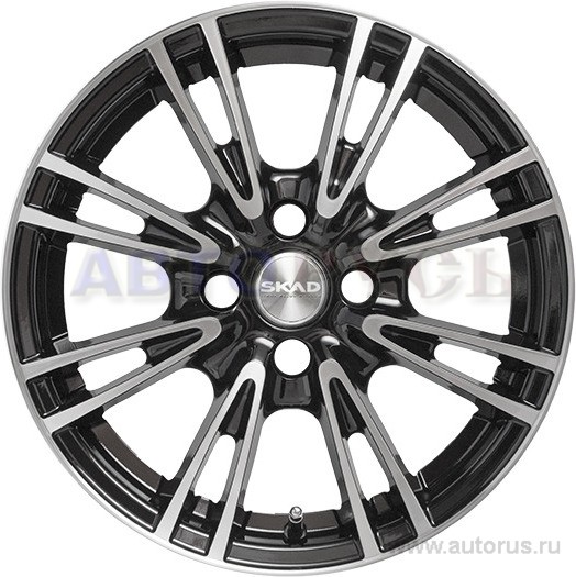 Диск литой R14 5.5J 4x100/67.1 ET39 СКАД Пантера алмаз 111 03 05