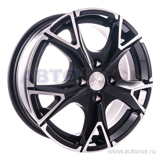 Диск литой R14 5.5J 4x100/67.1 ET45 СКАД Орлан алмаз 116 04 05