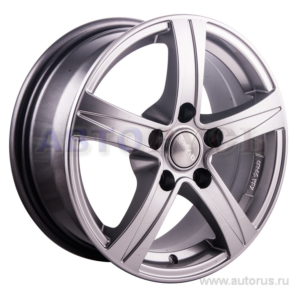 Диск литой R15 6.5J 5x110/65.1 ET35 СКАД Сакура S 127 04 08