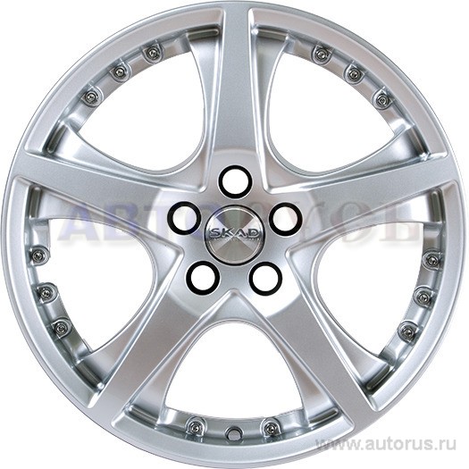 Диск литой R16 6.5J 5x112/66.6 ET38 СКАД Diamond S 136 04 08