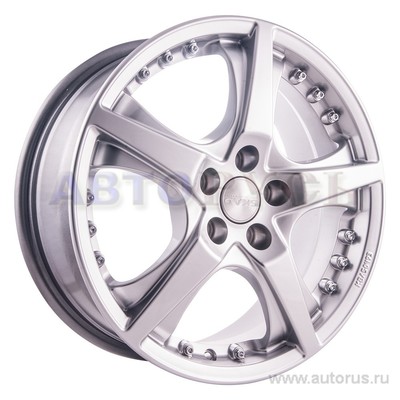 Диск литой R16 6.5J 5x114.3/67.1 ET39 СКАД Diamond Silver 1366908