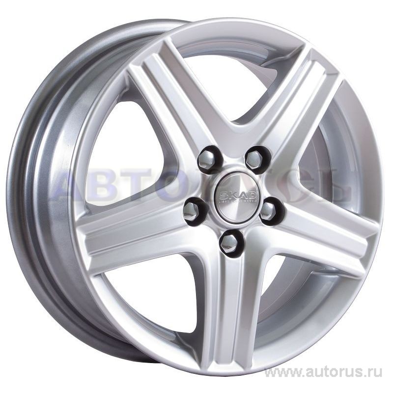 Диск литой R14 5.5J 5x100/57.1 ET38 СКАД Магнум S 146 02 08