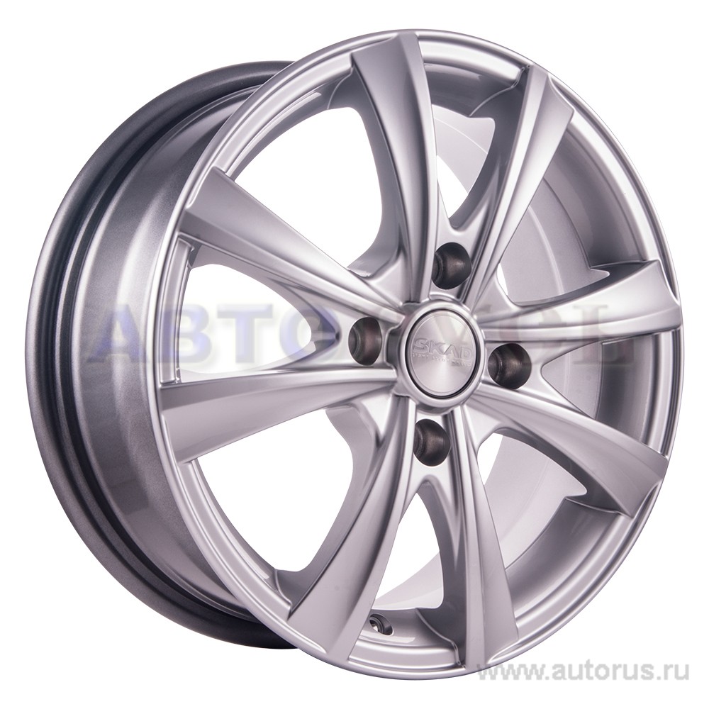 Диск литой R15 6J 4x100/60.1 ET45 СКАД Мальта S 164 02 08