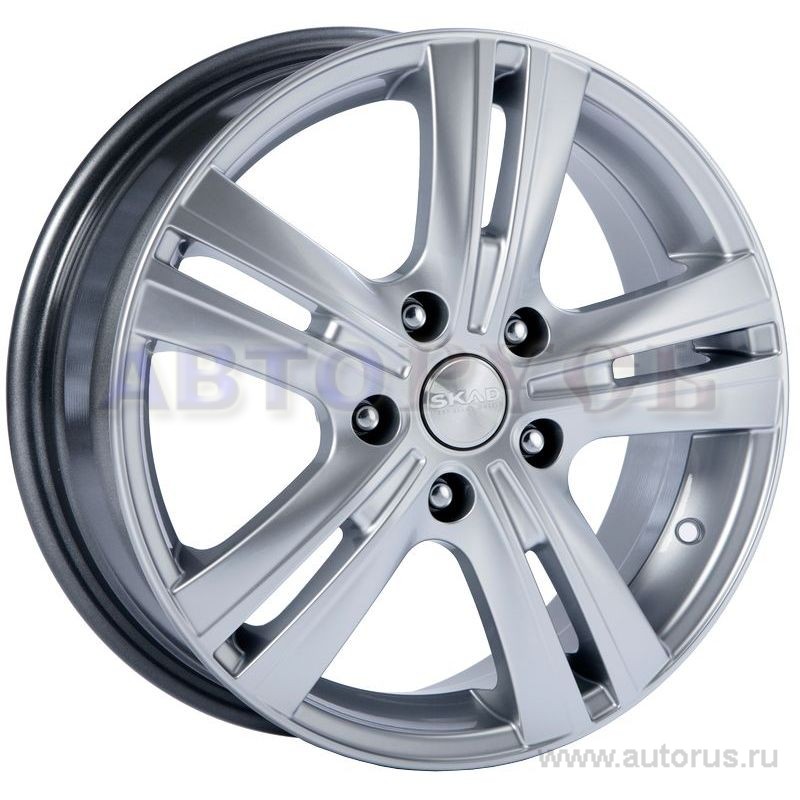 Диск литой R16 6J 4x100/60.1 ET45 СКАД Багира S 166 01 08