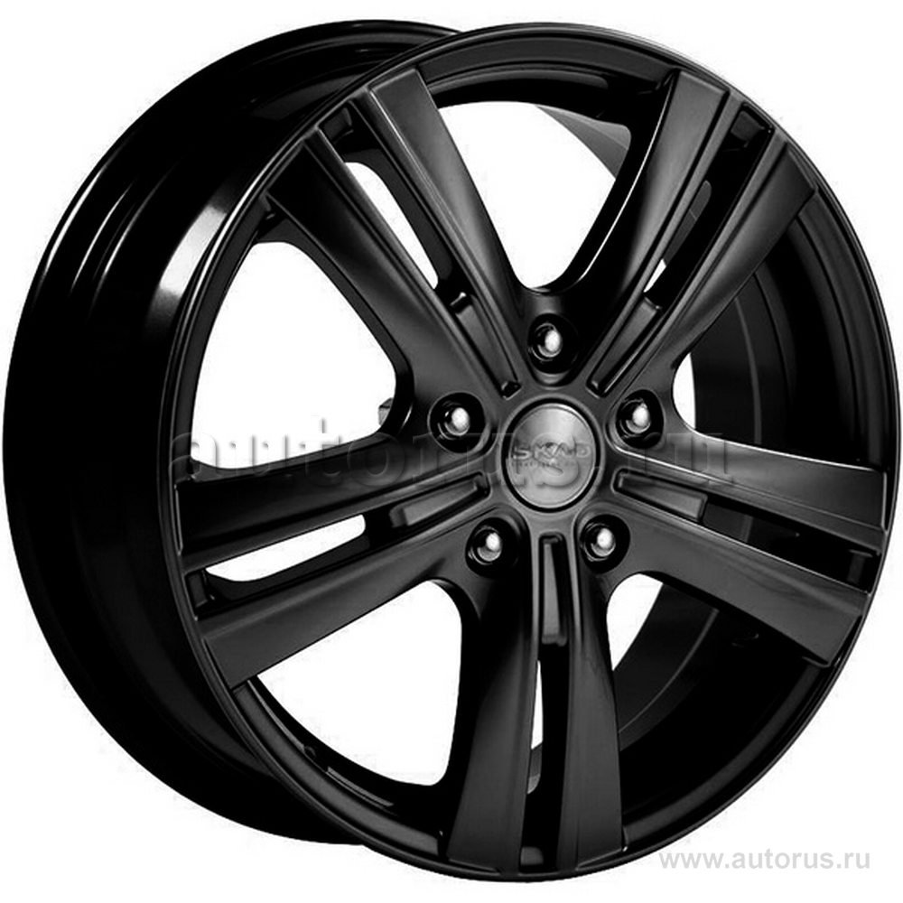 Диск литой R16 6J 4x100/60.1 ET45 СКАД Багира черный бархат 1660125