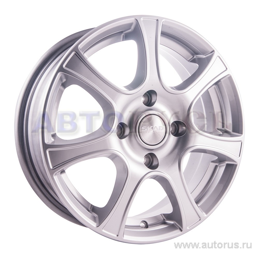 Диск литой R15 5.5J 4x100/54.1 ET45 СКАД Торнадо S 172 04 08