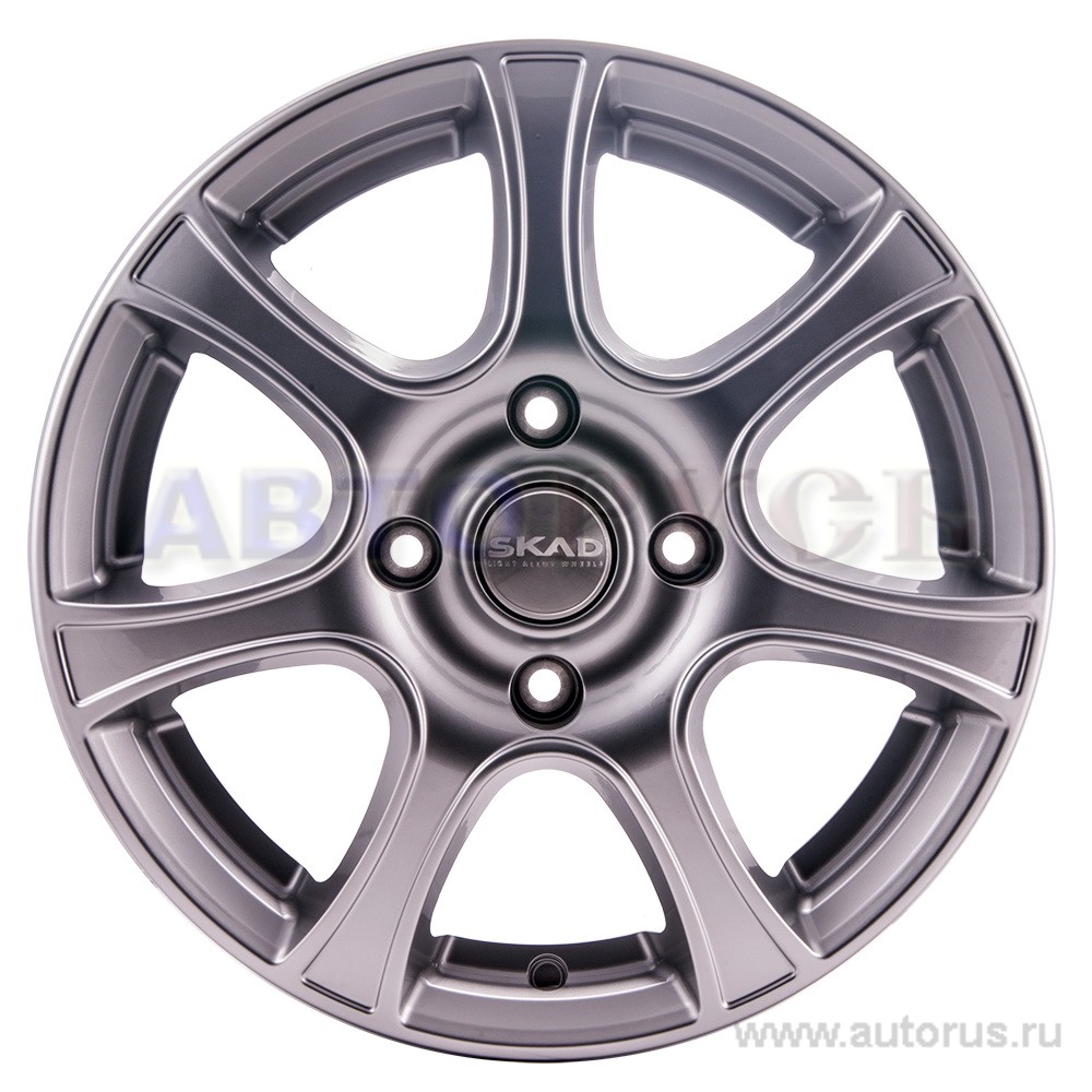 Диск литой R15 5.5J 4x100/54.1 ET45 СКАД Торнадо S 172 04 08