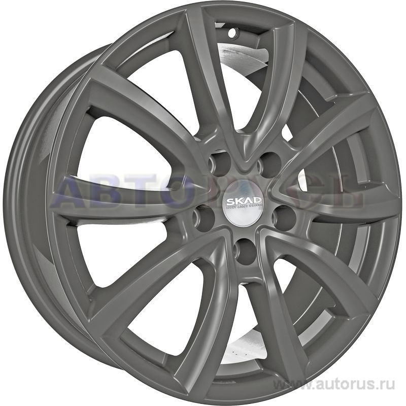 Диск литой R17 7J 5x112/57.1 ET45 СКАД Онтарио грей 182 06 34