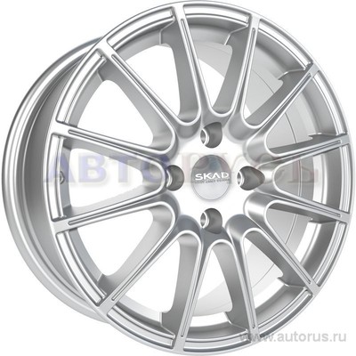 Диск литой R17 7.5J 5x112/57.1 ET43 СКАД LE MANS S 195 10 08