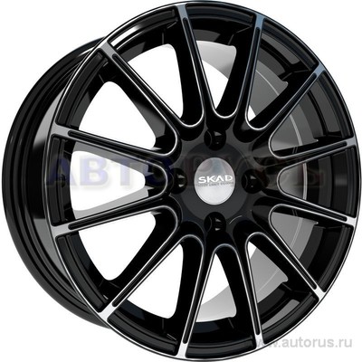 Диск литой R16 7J 5x114.3/67.1 ET40 СКАД ЛеМан алмаз 2040705