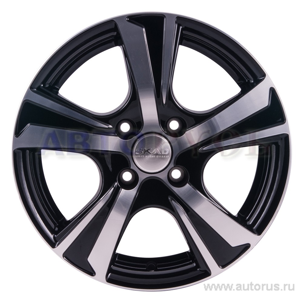 Диск литой R14 5.5J 5x100/57.1 ET38 СКАД Крит алмаз 205 02 05