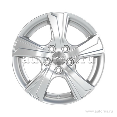 Диск литой R14 5.5J 4x100/67.1 ET45 СКАД Крит S 205 04 08