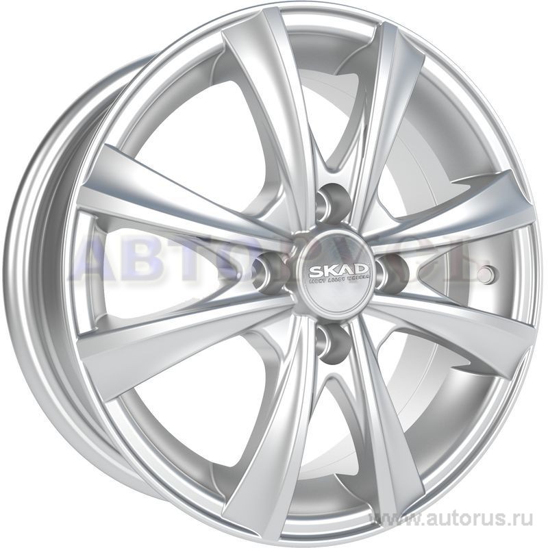 Диск литой R14 5.5J 4x100/56.6 ET49 СКАД Мальта селена 2140408