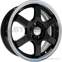 Диск литой R15 6J 5x100/57.1 ET38 СКАД Киото алмаз антрацит 2150220