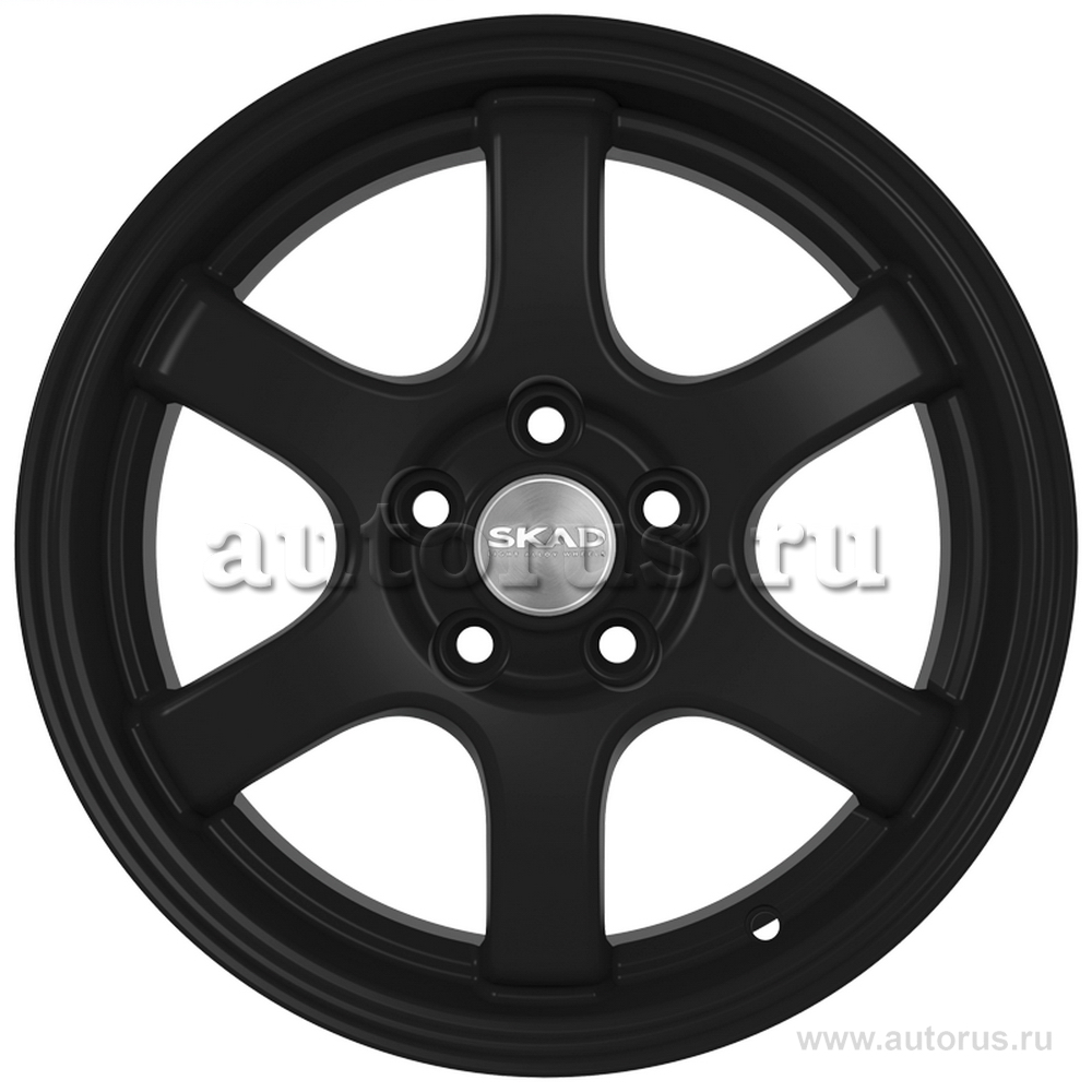 Диск литой R15 6J 4x100/60.1 ET40 СКАД Киото черный матовый 2150430