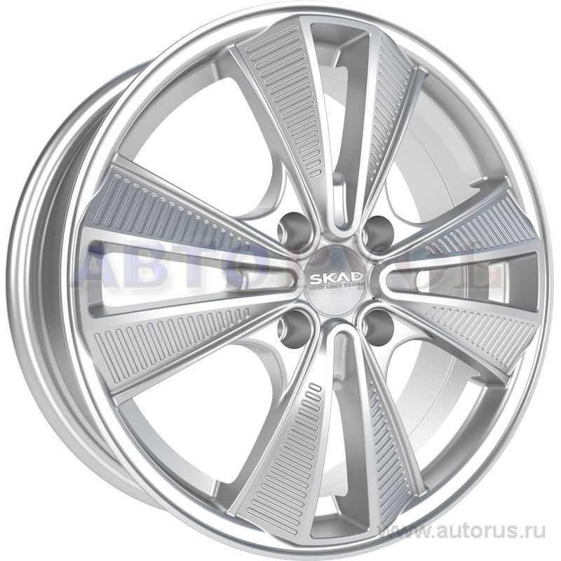 Диск литой R16 6J 4x108/65.1 ET27 СКАД Эко селена 2160008