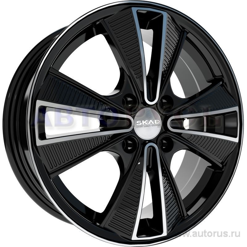 Диск литой R16 6J 4x108/63.35 ET37.5 СКАД Эко алмаз 2160205