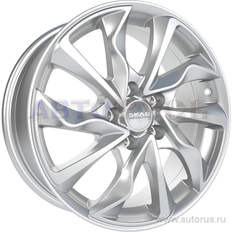 Диск литой R17 7J 5x114.3/60.1 ET39 СКАД Марсель селена 2170008