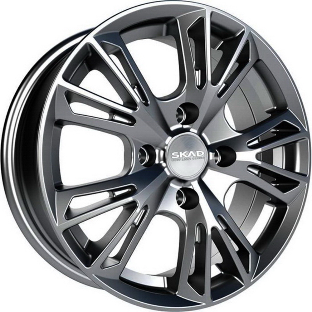 Диск литой R15 6J 4x100/54.1 ET45 СКАД Монреаль графит 2680227