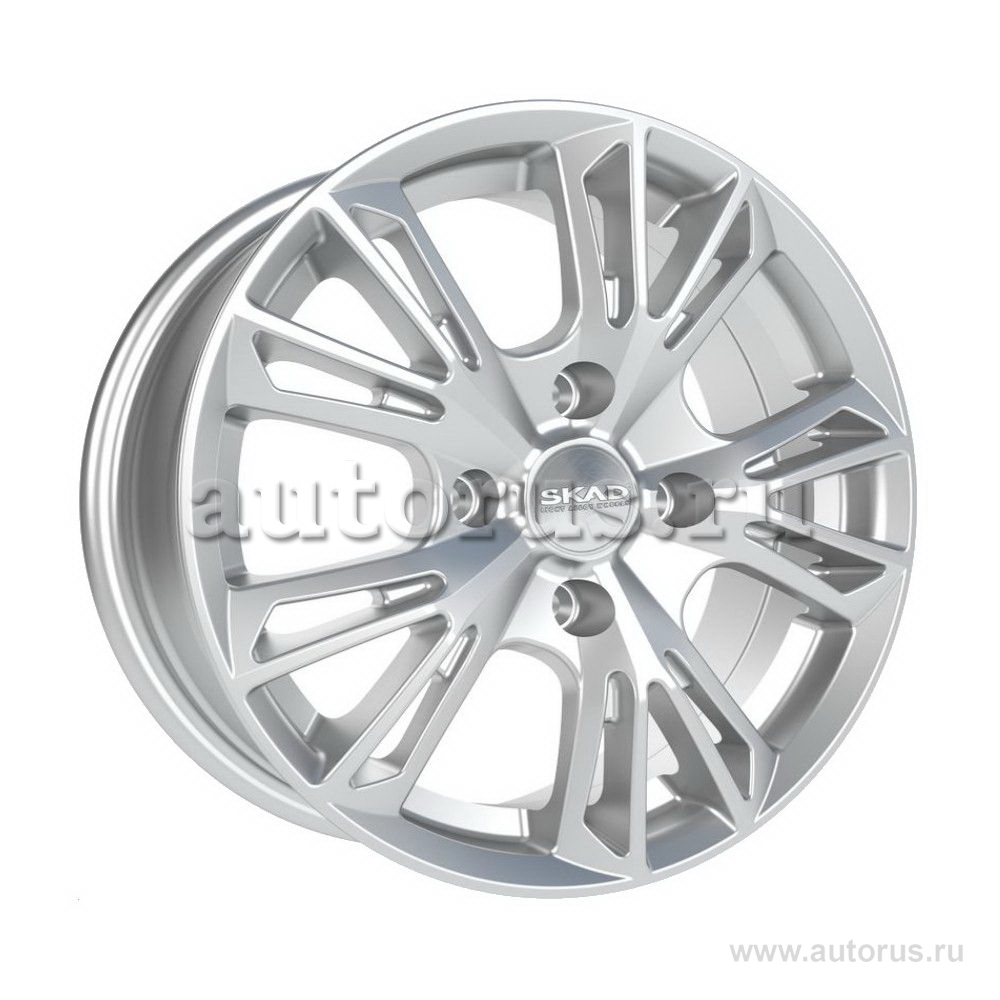 Диск литой R15 6J 4x100/54.1 ET46 СКАД Монреаль селена 2681108