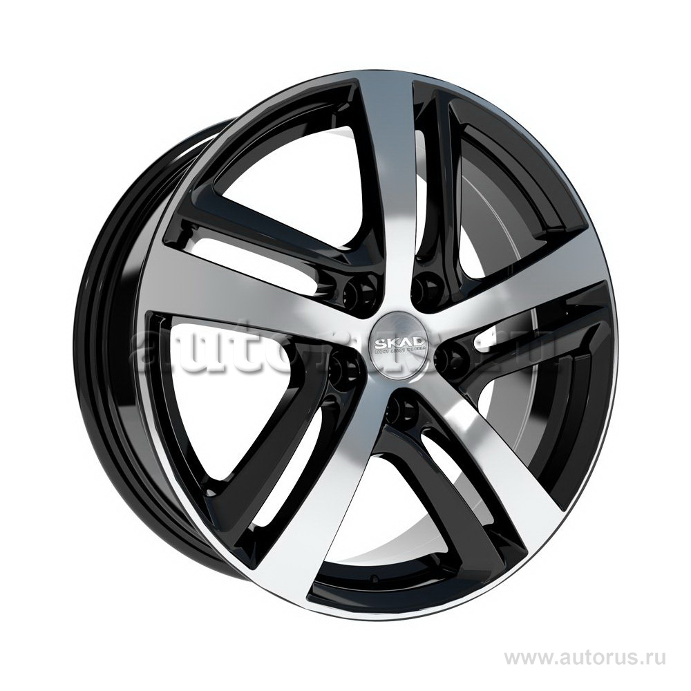 Диск литой R17 6.5J 5x114.3/60.1 ET50 СКАД Сеул алмаз 2840805