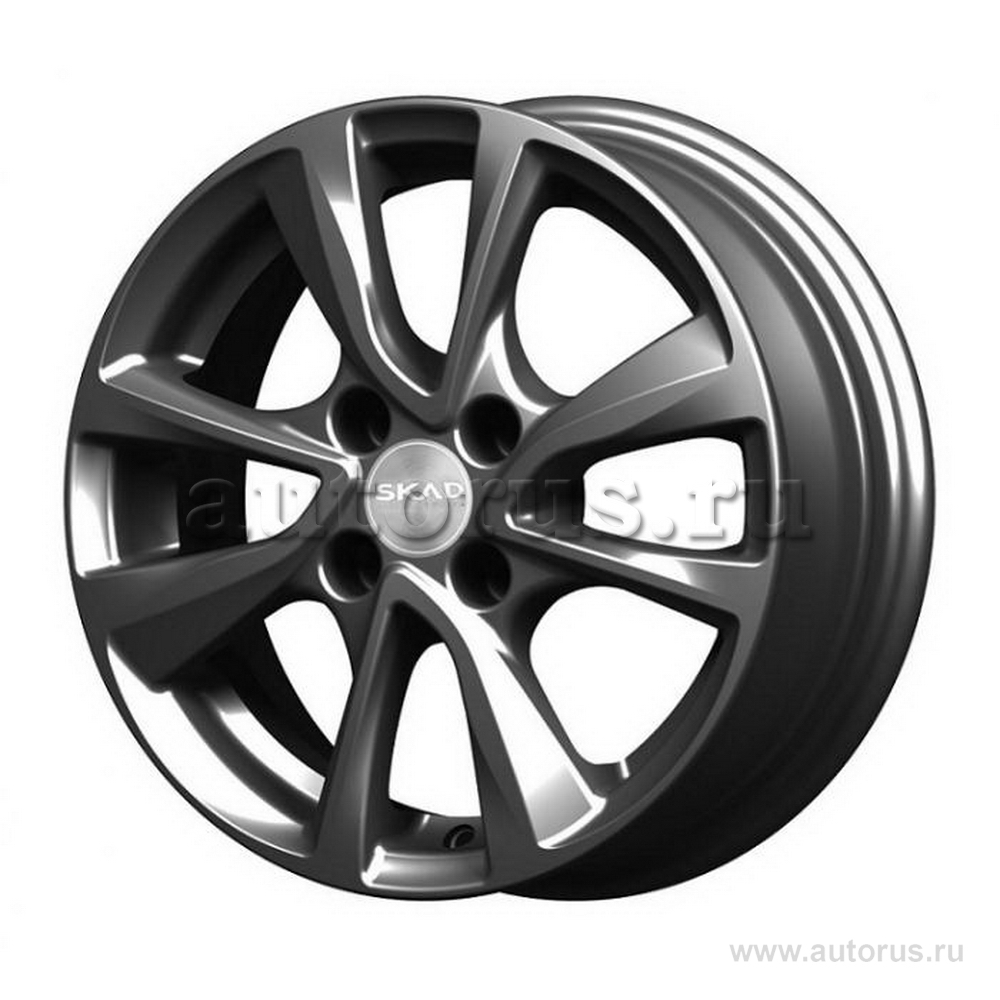 Диск литой R14 5.5J 4x100/67.1 ET35 СКАД Ницца графит 2950127