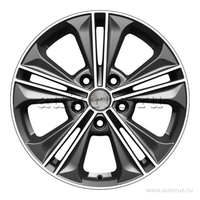 Диск литой R16 6J 5x114.3/67.1 ET43 СКАД KL-295 алмаз 2980005