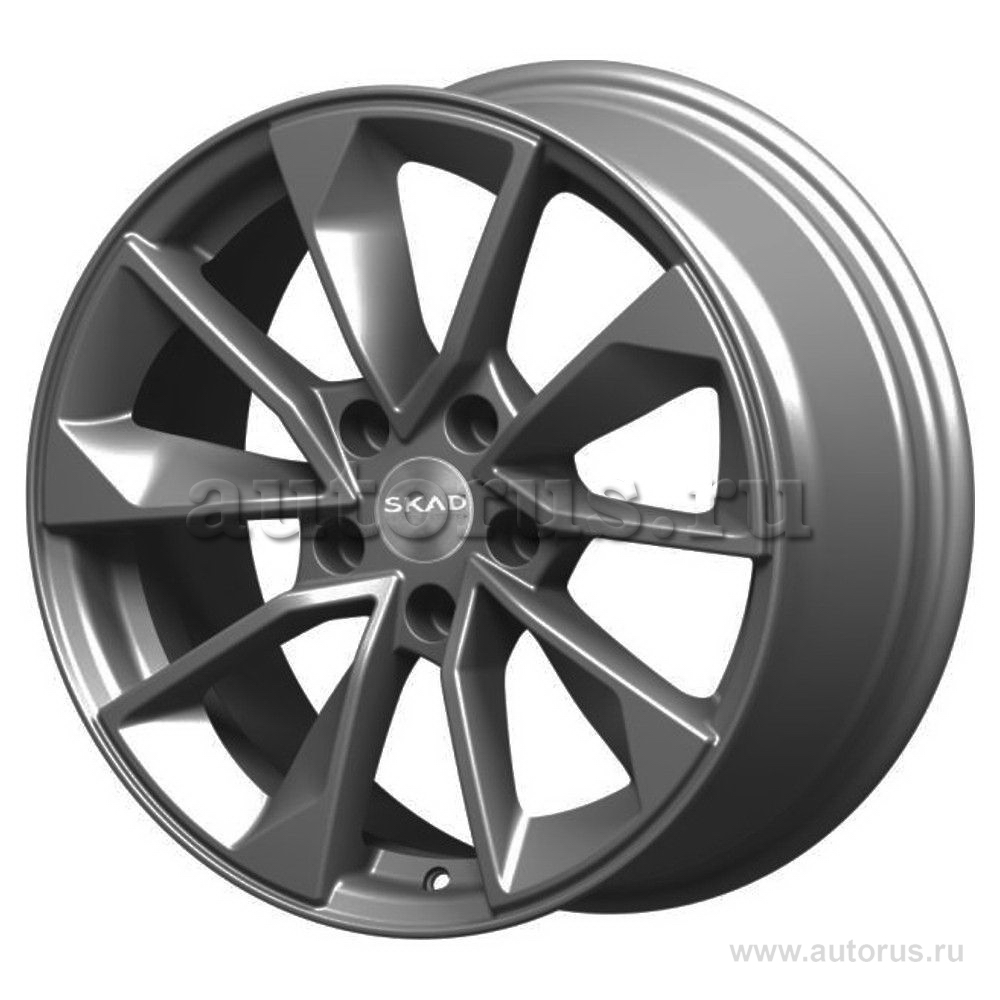 Диск литой R17 7J 5x114.3/66.1 ET40 СКАД Nissan графит 2990027