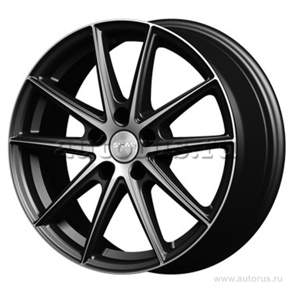 Диск литой R17 7J 5x100/56.1 ET46 СКАД Амстердам алмаз 3131105