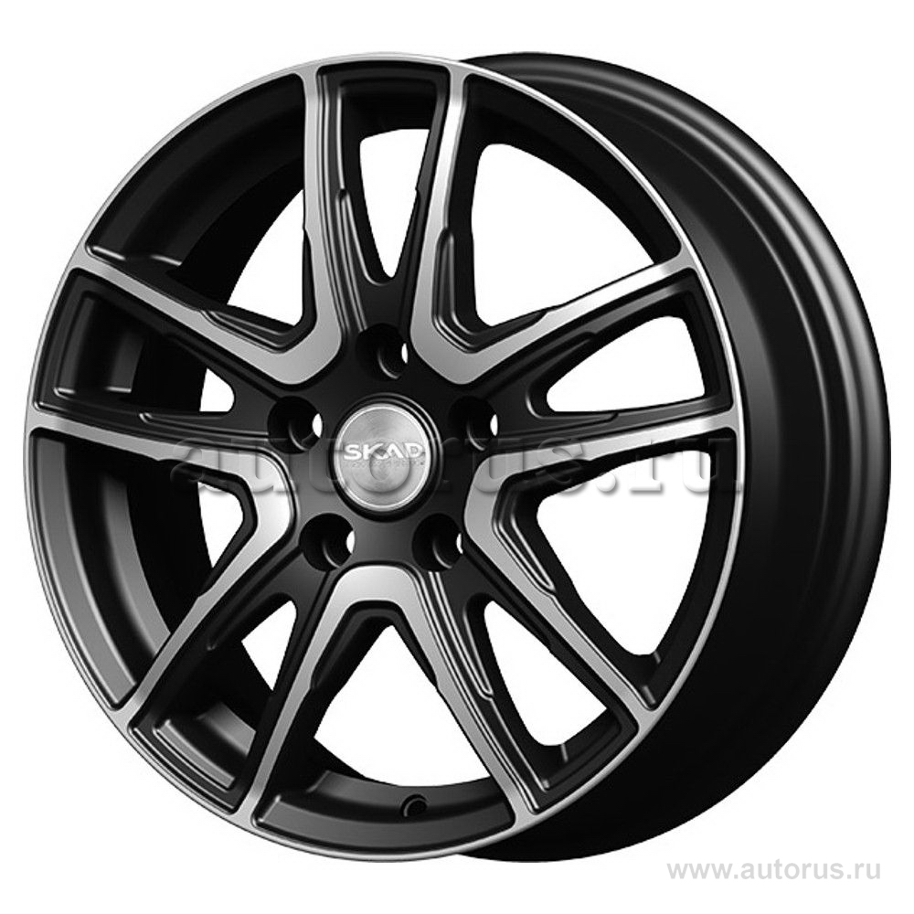 Диск литой R16 6J 4x100/60.1 ET41 СКАД Сидней алмаз 3150005