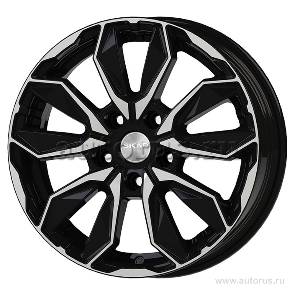 Диск литой R16 6J 4x100/60.1 ET45 СКАД Сочи алмаз 3160105