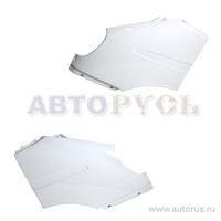 Крыло для а/м Газель левое+правое белое пластик комплект Технопласт VSK-00147916
