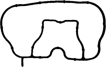 Головка цилиндра ELRING для FORD STREET KA (RL2) 1.6