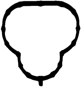 Головка цилиндра ELRING для MAZDA 3 (BL) 1.6 MZR