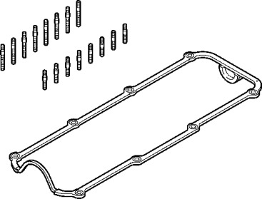 Головка цилиндра ELRING для VW GOLF II (19E, 1G1) 1.8 i Cat Syncro