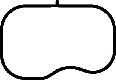 Прокладка / уплотнит. кольцо впускного/выпускного коллектора ELRING для FORD MONDEO III (B5Y) 1.8 SCi