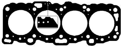 Прокладка головки цилиндра ELRING для NISSAN SUNNY III Liftback (N14) 2.0 D