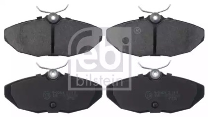 Тормозные колодки FEBI для JAGUAR S-TYPE (X200) 2.5 V6