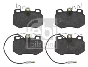 Тормозные колодки FEBI для PEUGEOT 205 I (741A/C) 1.7 Diesel