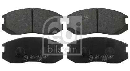 Тормозные колодки FEBI для MITSUBISHI LANCER V (CB_A, CD_A, CE_A) 1.3 (CB1A)
