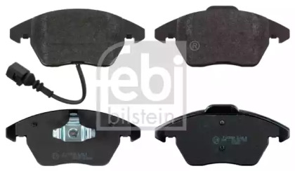 Тормозные колодки FEBI для VW POLO (6R, 6C) 1.4 BiFuel