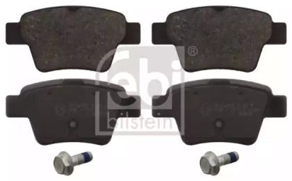 Тормозные колодки FEBI для PEUGEOT 207 CC (WD_) 1.6 16V Turbo