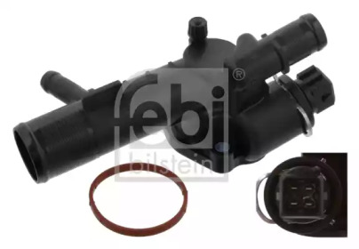 Термостат / прокладка FEBI для NISSAN ALMERA II Hatchback (N16) 1.5 dCi