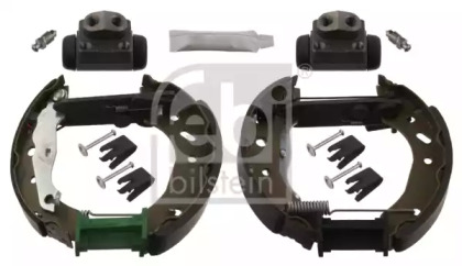 Барабанный тормозной механизм FEBI для MAZDA 121 III (JASM, JBSM) 1.8 D