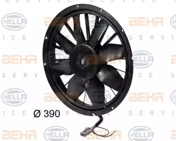 Вентилятор BEHR/HELLA для VOLVO 940 II (944) 2.3 Turbo