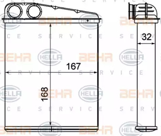 Отопление и вентиляция BEHR/HELLA для NISSAN MICRA C+C III (K12) 1.4 16V