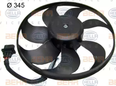 Вентилятор BEHR/HELLA для VW BORA Variant (1J6) 2.3 V5