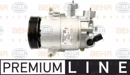 Кондиционер BEHR/HELLA для VW POLO (6R, 6C) 1.2 TSI