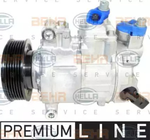 Кондиционер BEHR/HELLA для AUDI A4 Avant (8K5, B8) 2.0 TDI quattro